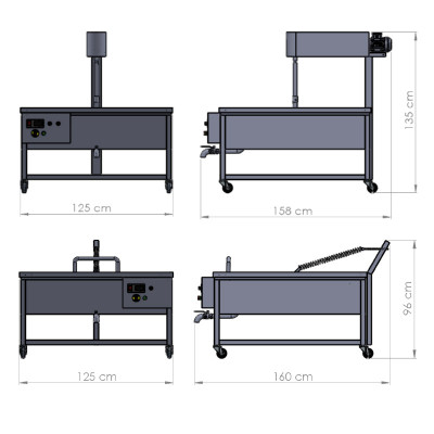 Dönerli ve Sabit Pişirme Ocağı
